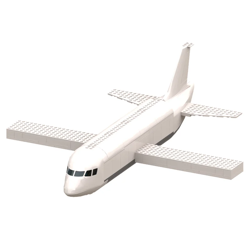 240 個 MOC 飛行機の翼プロジェクトモデルビルディングブロック建築アイデアクリスマスギフトおもちゃ組み立てる教育レンガ子供