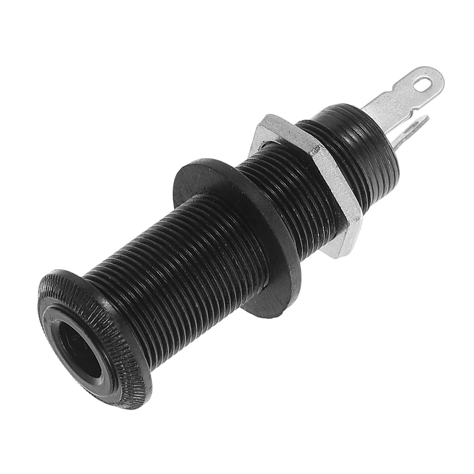 

Guitar Pickups Barrel Jack for Electric Bass Socket Accessory Flush Mount Plug Cylinder Output Single