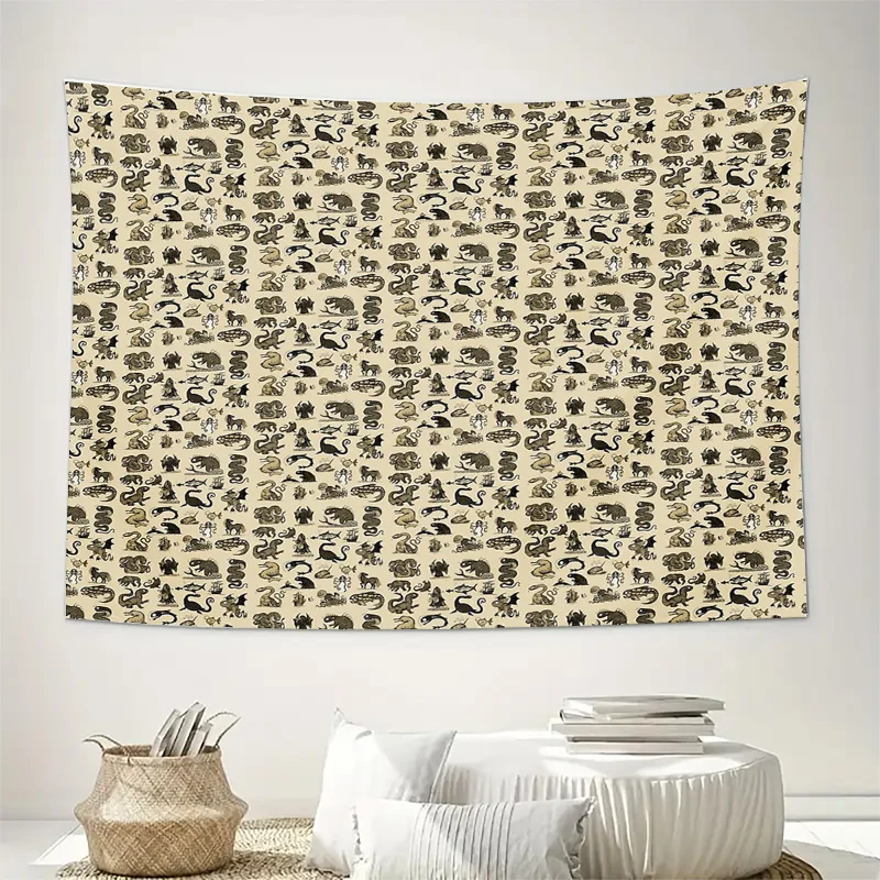 البوهيمي نسيج الجدار الشنق ديكور الغرفة الجمالية خمر الأزهار جدار الفن طبيعة المشهد المنسوجات المنزل النوم جدار تغطي Got #2