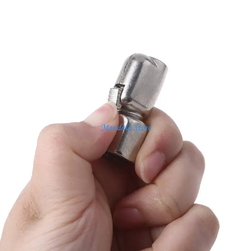U2JC Tire Air Chucks Metal Tyre Air Pump Clip Car Pump Accessories Thread Nozzle Adapter Quick 1/4