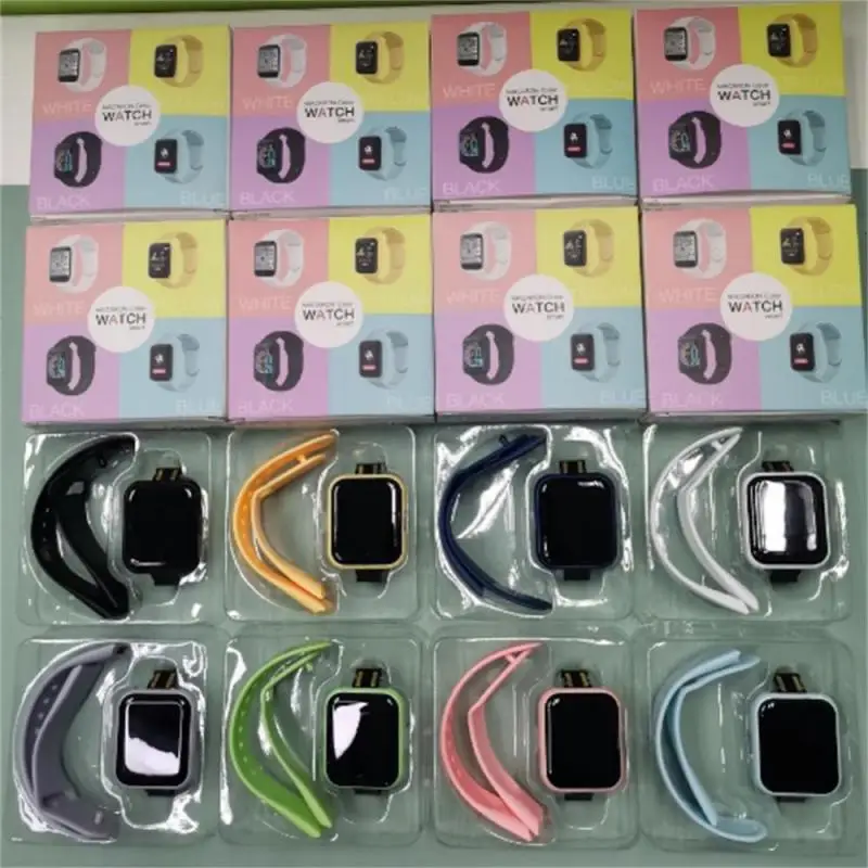 Silicone Strap For Y68 Smartwatch Macaron Replace Soft TPU Wrist Watch Band Belt Smart Watch Band Accessories