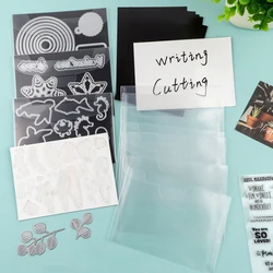 10-20pcs 12.6x17.4cm 0.7mm/0.9mm Rubber Magnetic Sheets, Die and Stamp Storage Magnetic Panels Magnetic Storage Cards