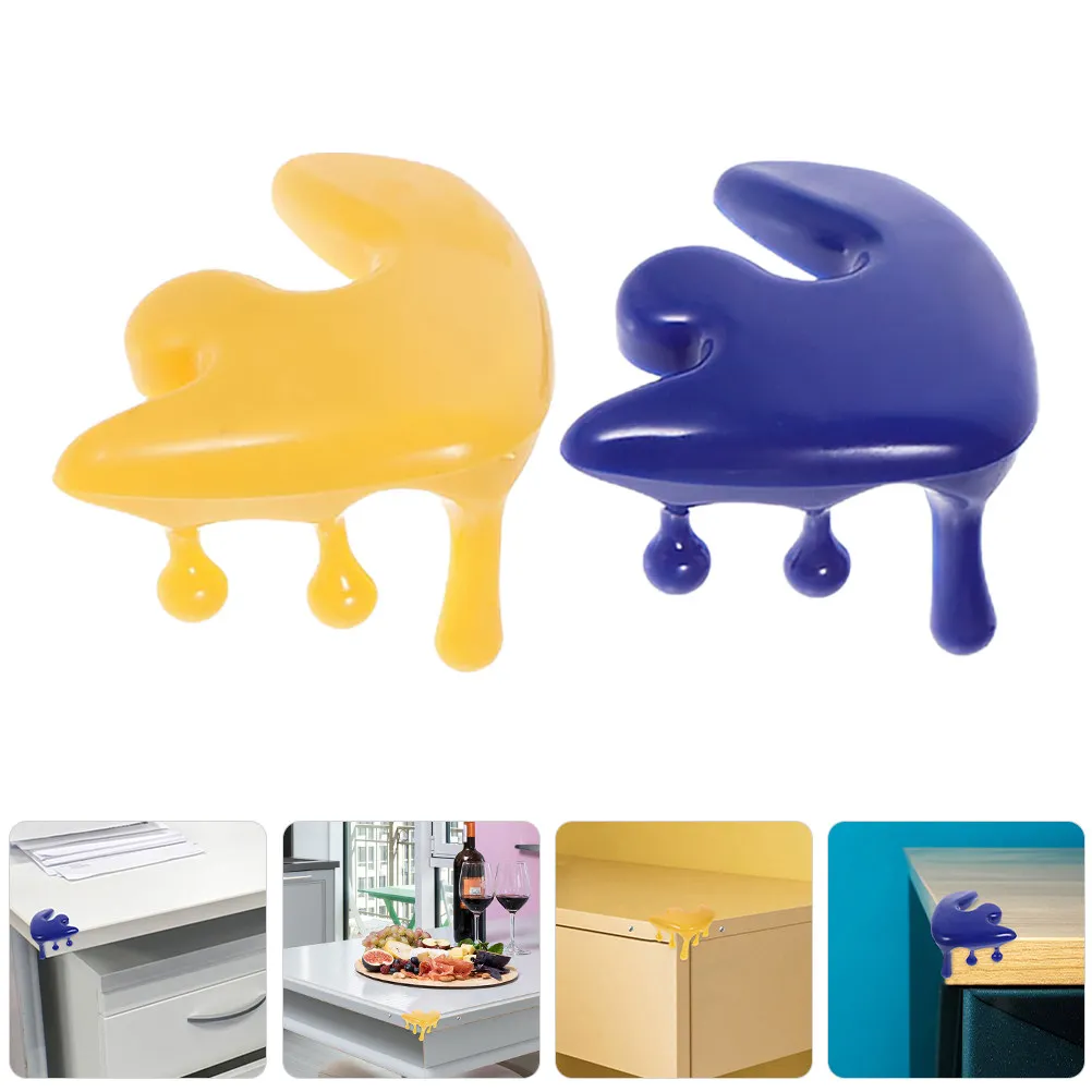 6Pcs Silicone Corner Protectors for Furniture Table Desk Bed Frame Bookshelf Safety Baby Proofing Bumpers Edge Guards Covers