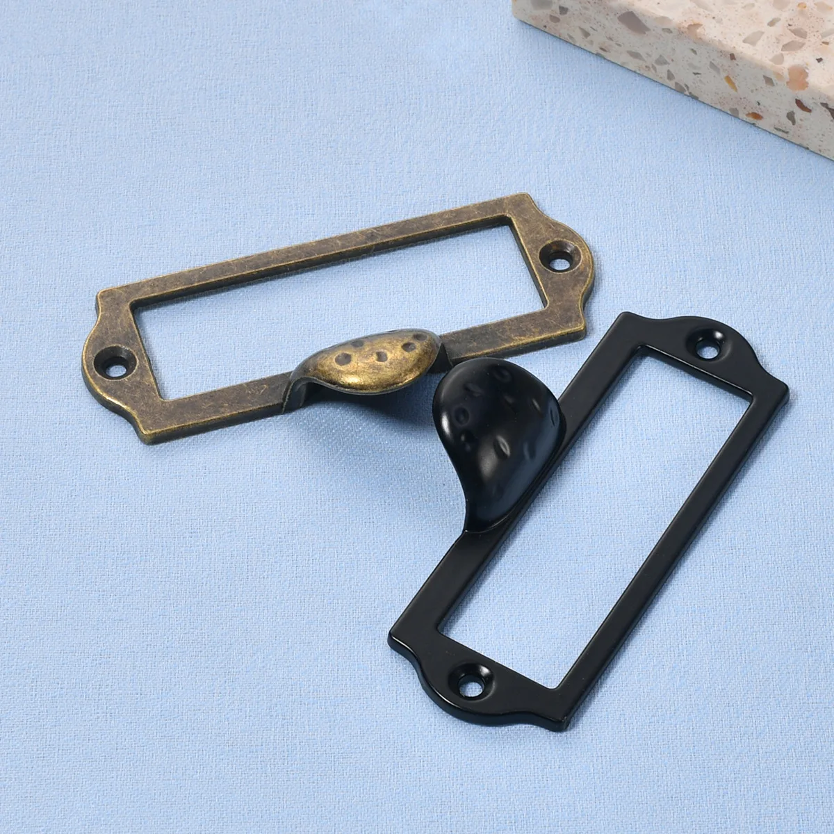 Vintage Cabinet Label Pull Fra - Woodworking Names recension och pris