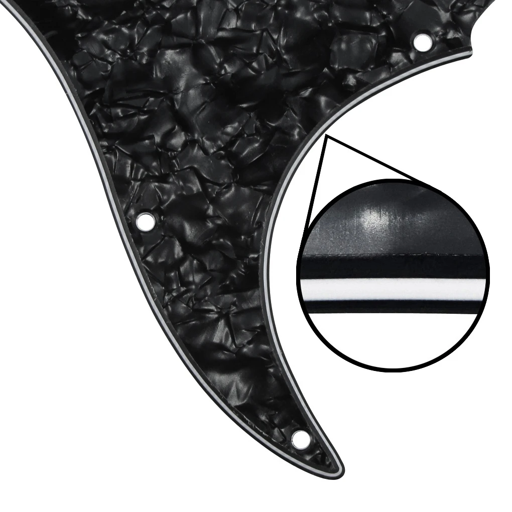FLEOR SSS 11-Loch-Gitarren-Schlagbrett ST-Kratzplatte mit Schrauben für Gitarrenzubehör, 13 Farben zur Auswahl – Detail 11