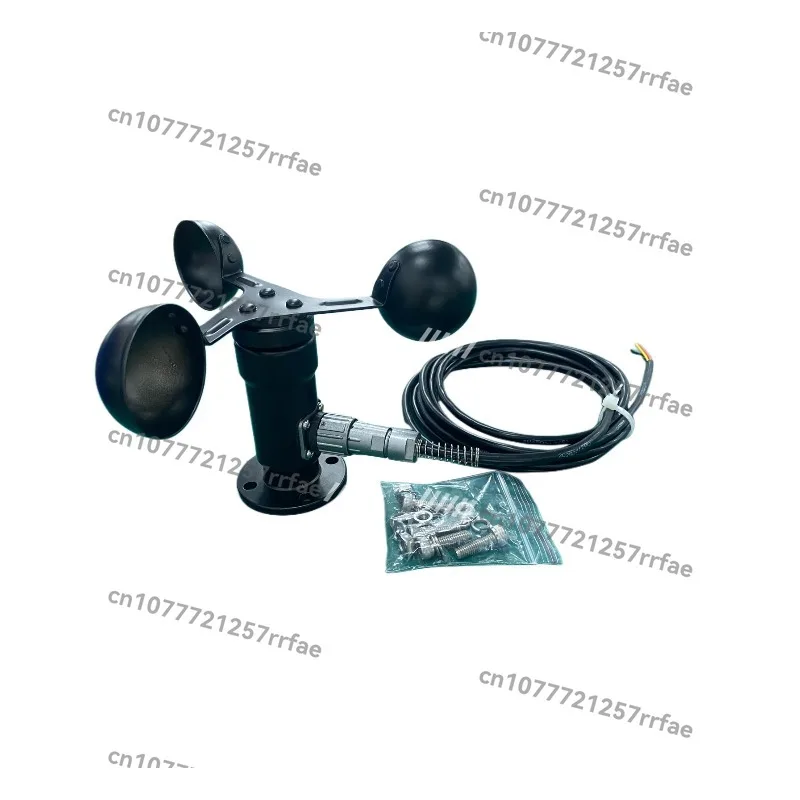 Anemometer Sensor All Aluminum Wind Speed Three Cup Anemometer 4-20MA Wind Speed 0-5V Wind