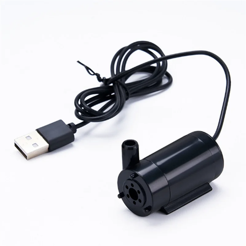 A05G-USB Dompelpomp 1M Kabel DC Laagspanning Ultrastille Mini Kleine Waterpomp 5V Dompelpomp voor Aquarium