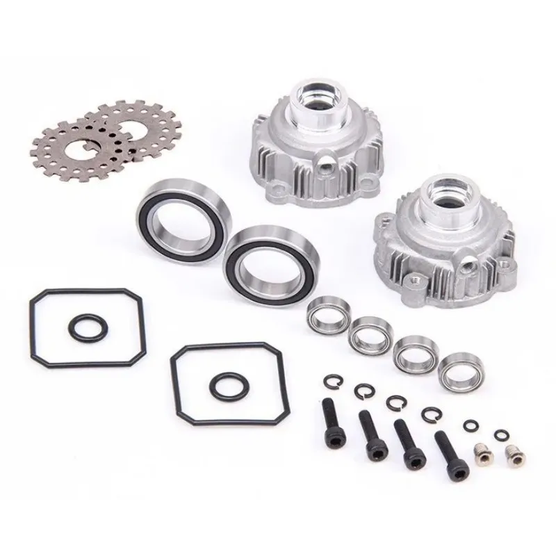 Legering Diff Gear Shell Set voor 1/5 HPI KM Baja 5B 5T