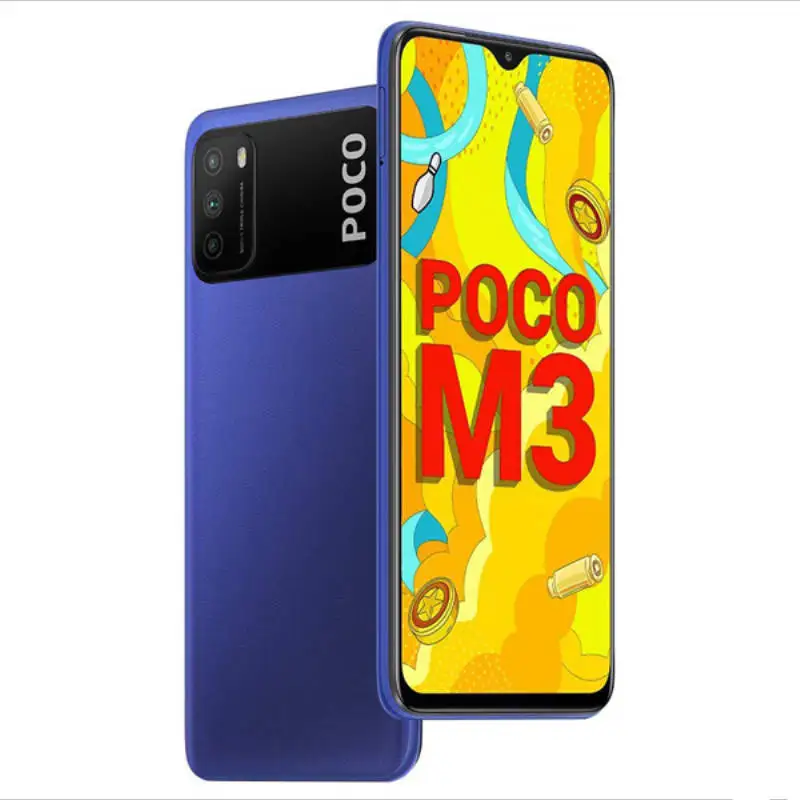 Xiaomi POCO M3 4G 6.53-inch screen smartphone CPU Qualcomm Snapdragon 662 battery capacity 6000mAh 48MP camera used phone