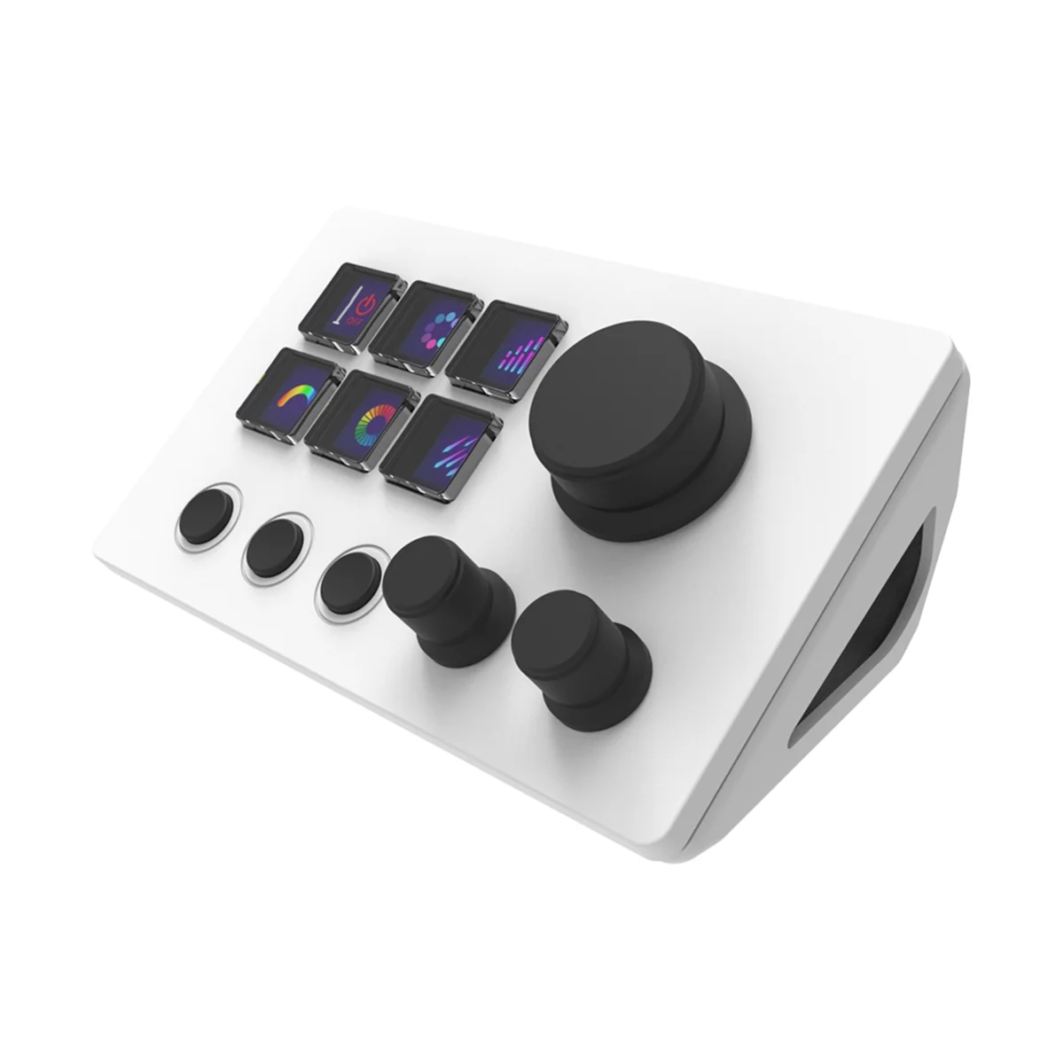 Langlebiges Design für StreamDeck Virtual Keyboard LCD-Taste für Windows/Android/IOS