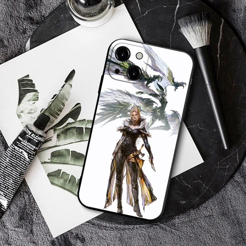 Funda de teléfono FF16 para iPhone, ffxv, Joel, Clive, Rosfield, Gibson, cidolfos, Benedikta, 14, 13, 12, 11 Pro Max, Mini, XS, X, XR, SE3, 2, 7, 8