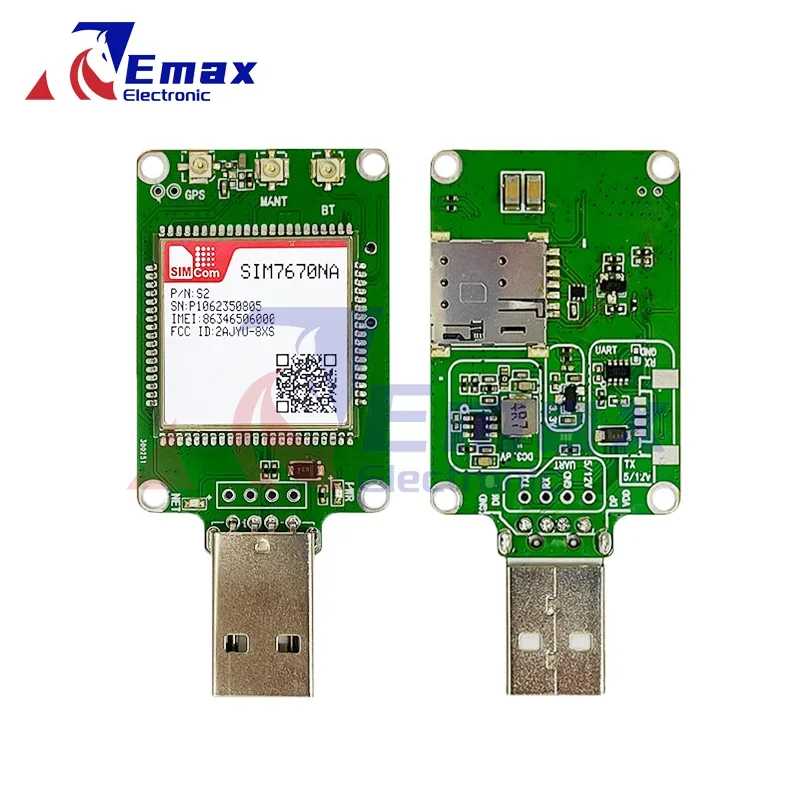 SIM7670NA SIM7670NA-MNGV SIM7670NA-LNGV LTE CAT1 USB دونغل ، غير مدعوم GPS 1 قطعة