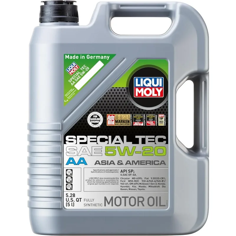 LIQUI MOLY Spécial Tec AA SAE 5W-20 | 5 L | Huile moteur entièrement synthétique | SKU : 2259