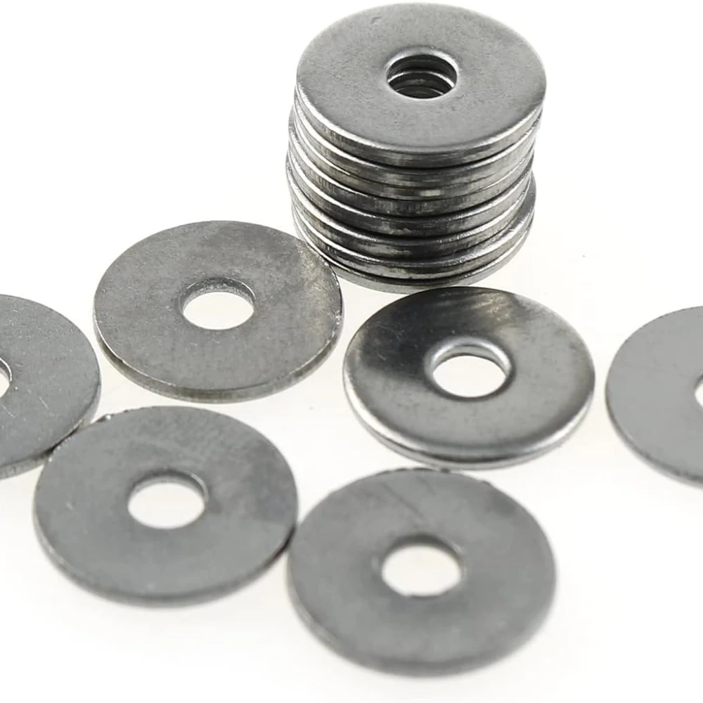 

M2 M3 M4 M5 M6 M8 M10 Flat Washer 304 Stainless Steel Flat Washer Hardware Accessories Metal Plain Gasket for Bolts & Screws