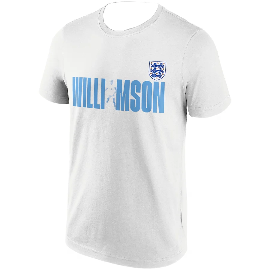 

2025 Summer Hot-selling Season England Home Jersey Men's T-shirt Short-sleeved3D Printed Quick-drying Football Jersey Casual Top