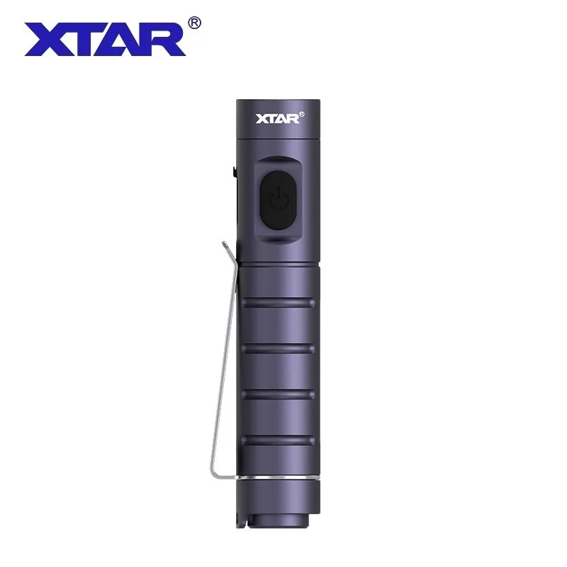 EDC Light XTAR T2 650 Lumens Pocket Flashlight USB Type-C Rechargeable Mini Flashlight