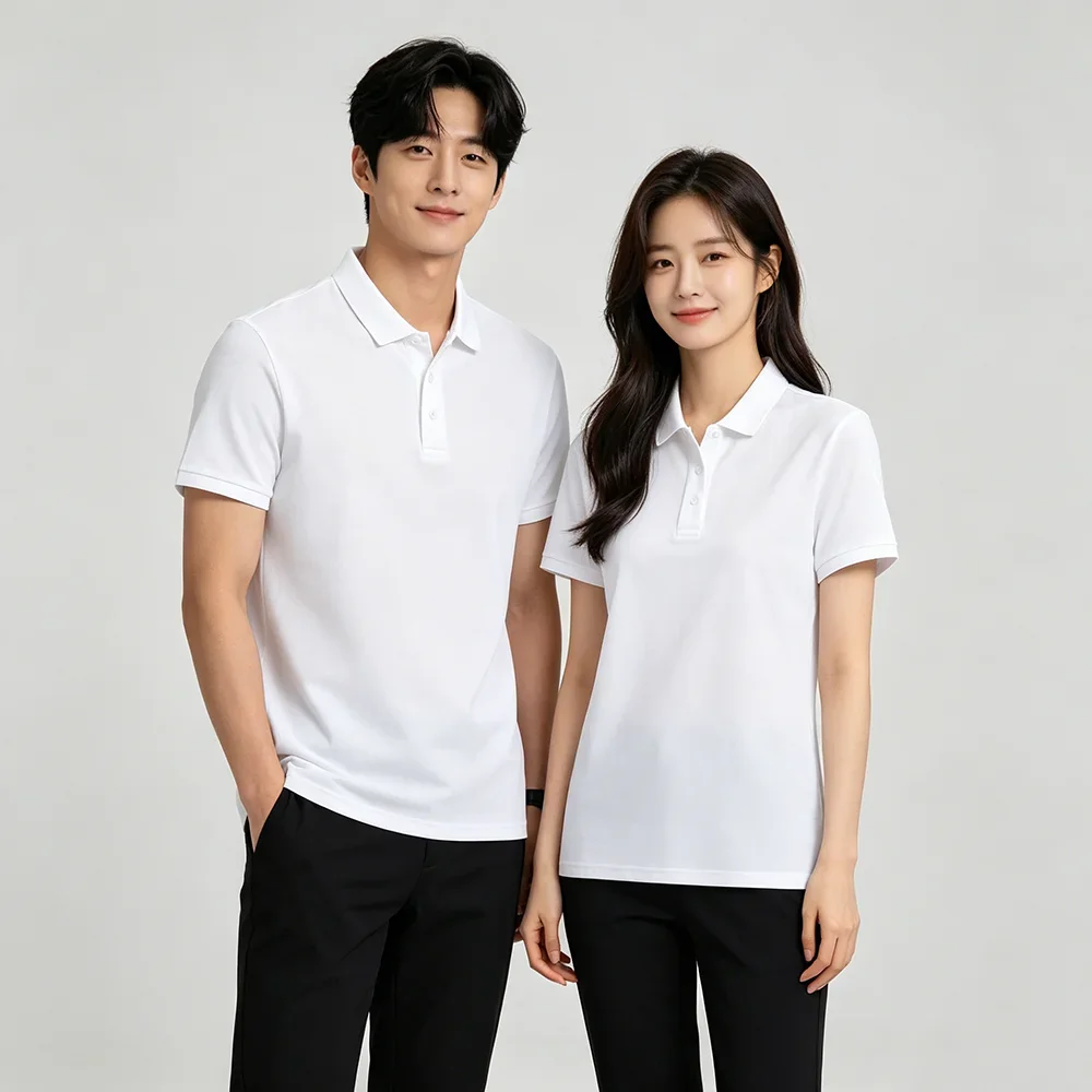 Men'S Solid Color Basic Polo Shirt Classic Fashion Slim Fit Men Women Casual Polo Shirt Summer Breathable Top 2026 New Men Tops