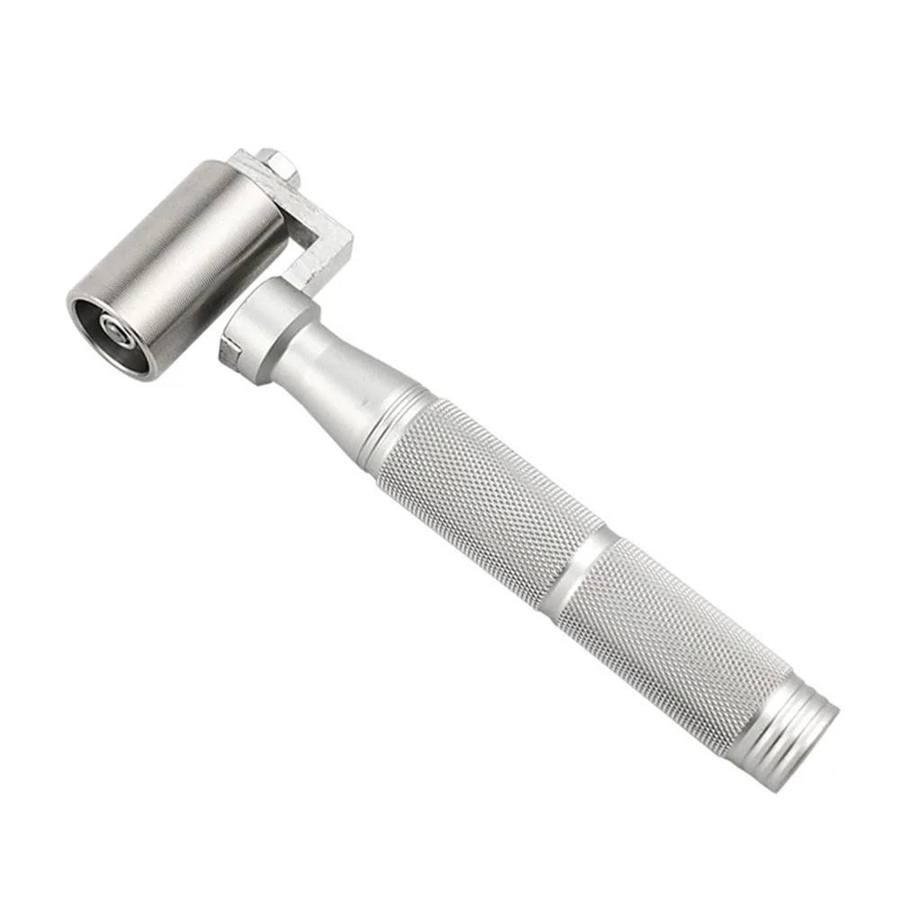 40mm Stainless Steel Wallpaper Edge Roller for Seam Flattening and Improved Adhesion with 165mm Comfortable Handle