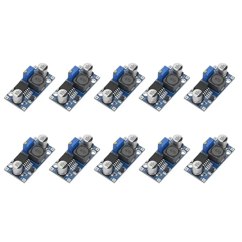 HOT!A72T 10Pcs LM2596S DC Converter Adjustable Buck Converter Step Down Module