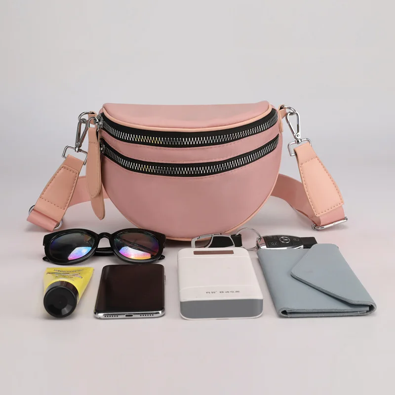 Fashion Mini Small Bag Women\'s Bag Saddle Bag Large-capacity Ladies One-shoulder Diagonal Bag Travel Mobile Phone Coin Pocket