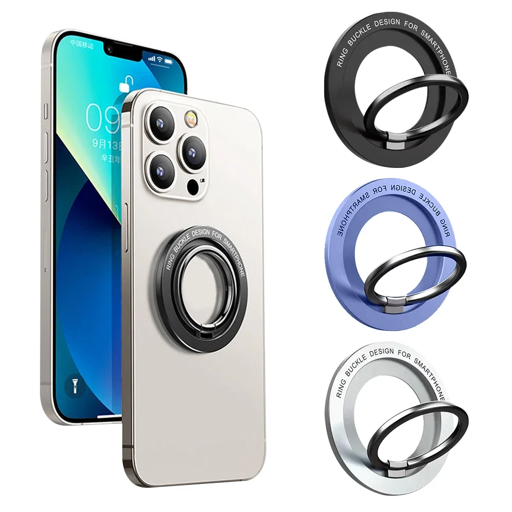 حامل هاتف مغناطيسي حامل مقبس البنصر المغناطيسي لشحن لاسلكي Magsafe لهاتف IPhone14 13 12 Pro/Max حامل الهاتف المحمول