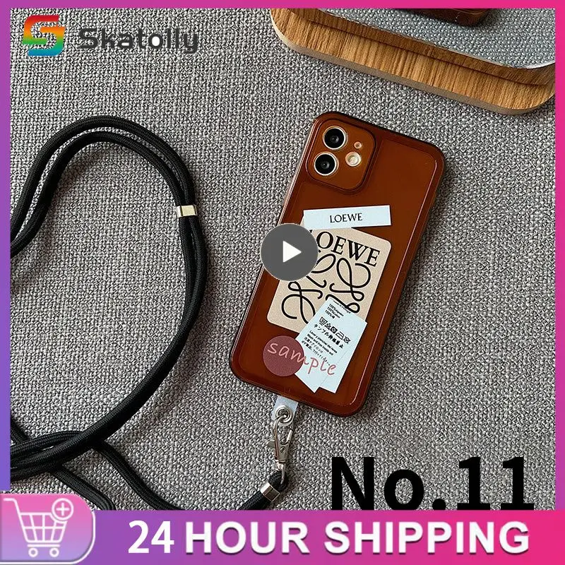 Beautiful Mobile Phone Lanyard Nylon Phone Hanging Rope Portable Smartphone Hain Adjustable Office Accessories Lightweight