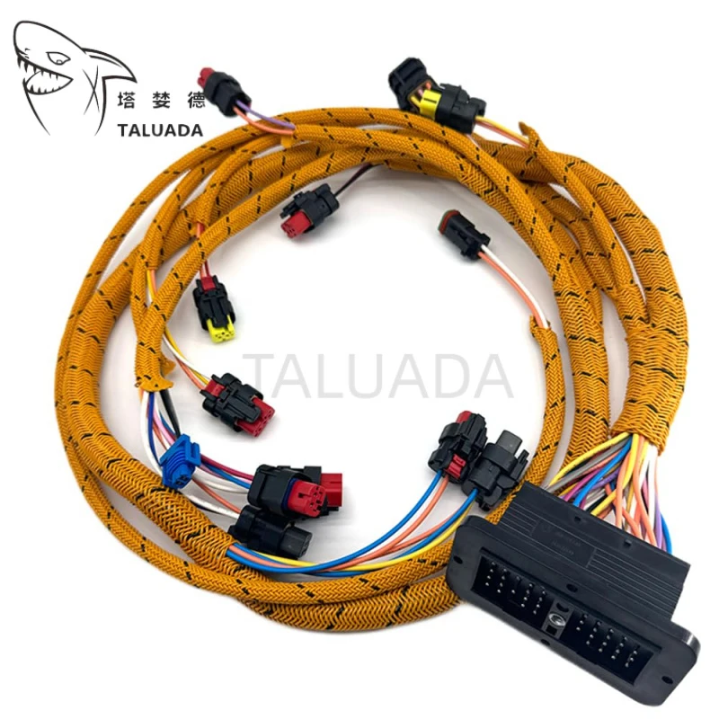 0001835 Hydraulic Pump Wire Harness For EX100-3 EX120-3 EX200-3 Excavator Engine Wiring Harness 1 Year Warranty