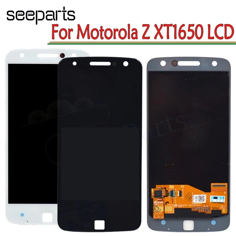 

Display For Motorola Moto Z Droid XT1650 LCD Display Touch Screen Digitizer Assembly Replacement For Moto Z LCD