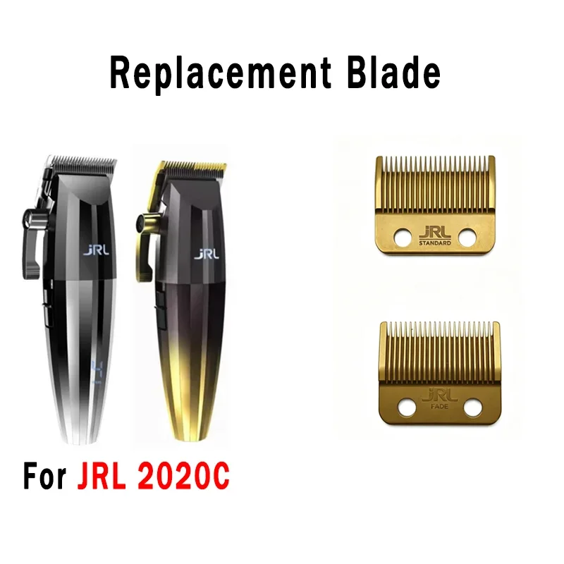 Suitable for JRL 2020C Professional Hair Clipper, Standard Gradation Blades, Replacement Blade Heads for Electric Trimmer