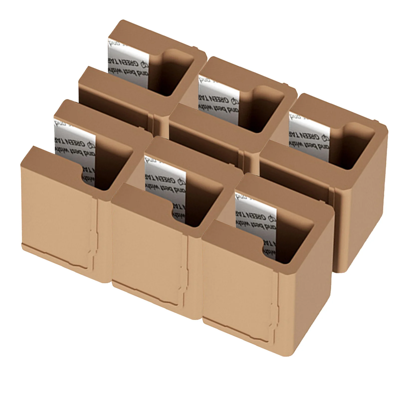 6 قطعة حامي الزاوية للأثاث درج مقبض الطفل التدقيق L-شكل سيليكون الحرس خزانة حافة مصدات جدار الزاوية #5