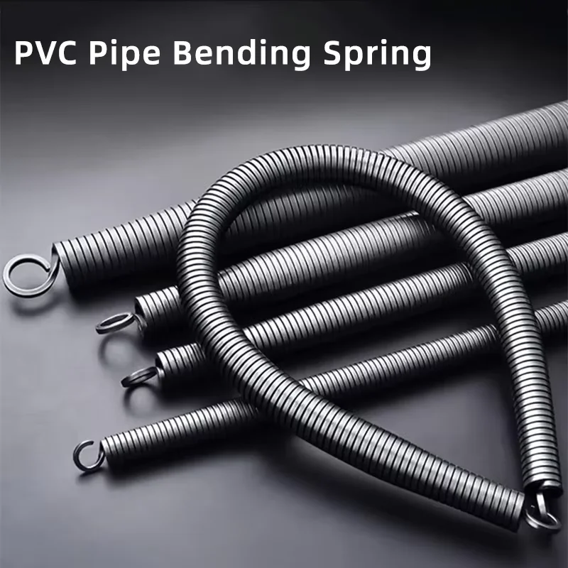 Wire Pipe Bending Manual Tool Curve Spring For Household Water Electricity Pipeline 400/700mm 4 Points PVC Pipe Bender