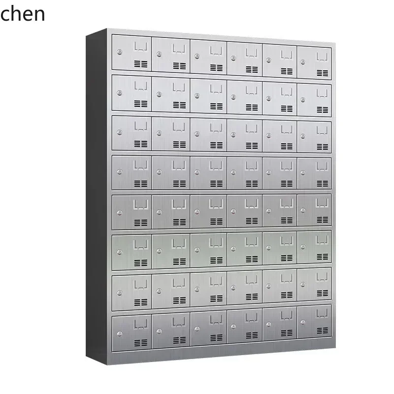 HYSStainless Steel Bowl Cabinet Restaurant Multi-Door Tableware Staff Canteen Plate Cabinet