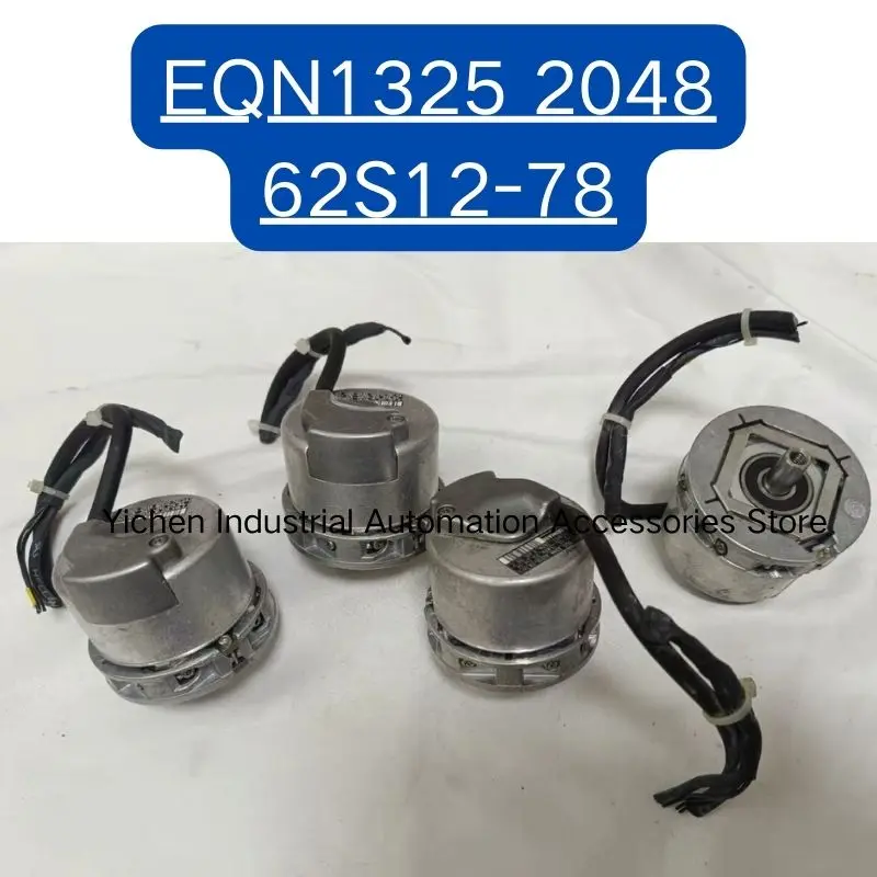 second-hand EQN1325 2048 62S12-78 Encoder ID: 322214-54 tested ok