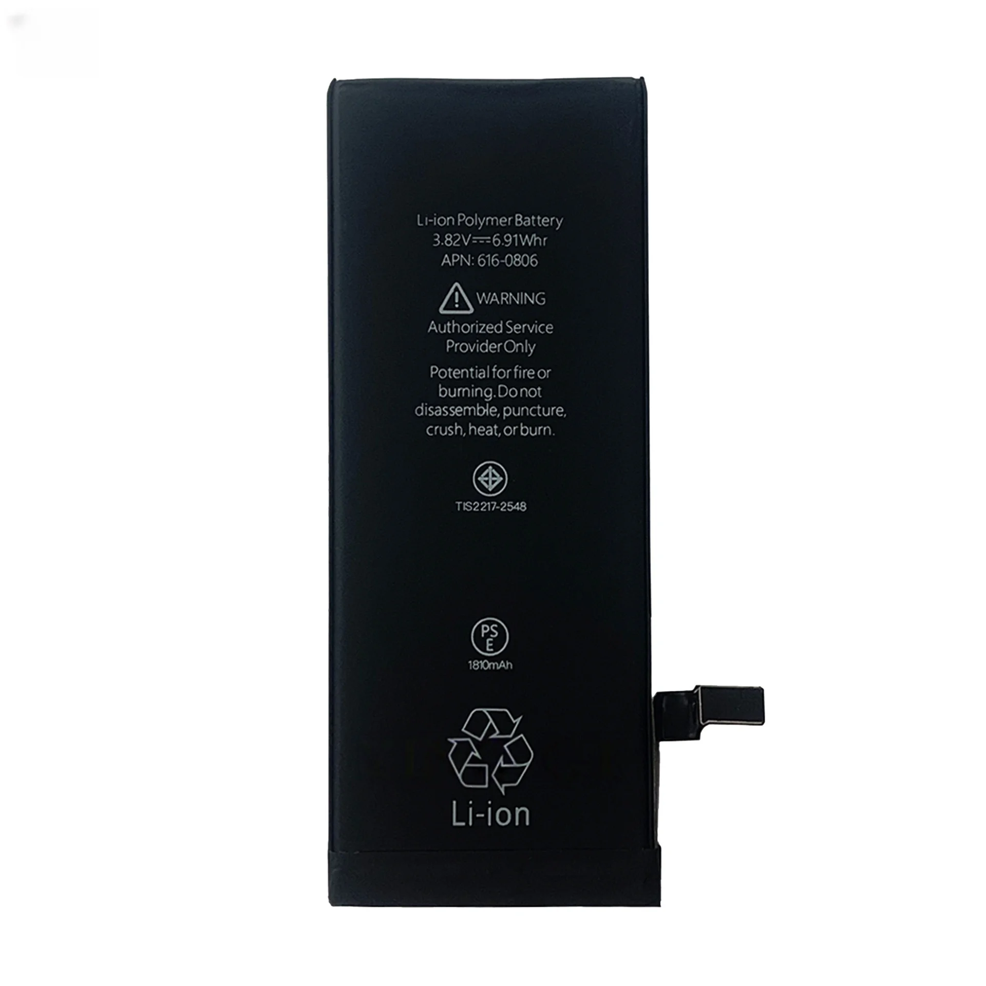 1810mAh for Apple IPhone 6 Mobile Phone Battery A1549 A1586 A1589 A1522 A1524 A1593 Rechargeable Battery