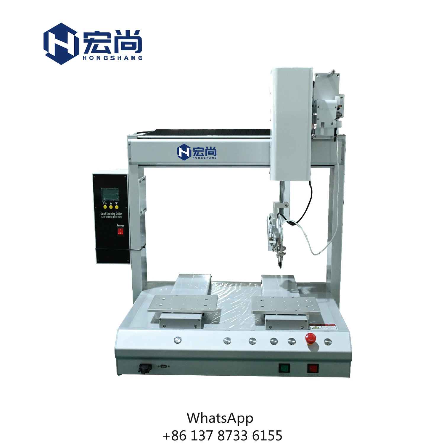 Multi Axis Desktop PCB Precision Automatic For Electronics Component Assembly Single Head Soldering Machine