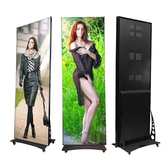 Long Life P2 P2.5 Poster Led Screen Outdoor Poster Led Screen Shopping Mall Poster Led Screen