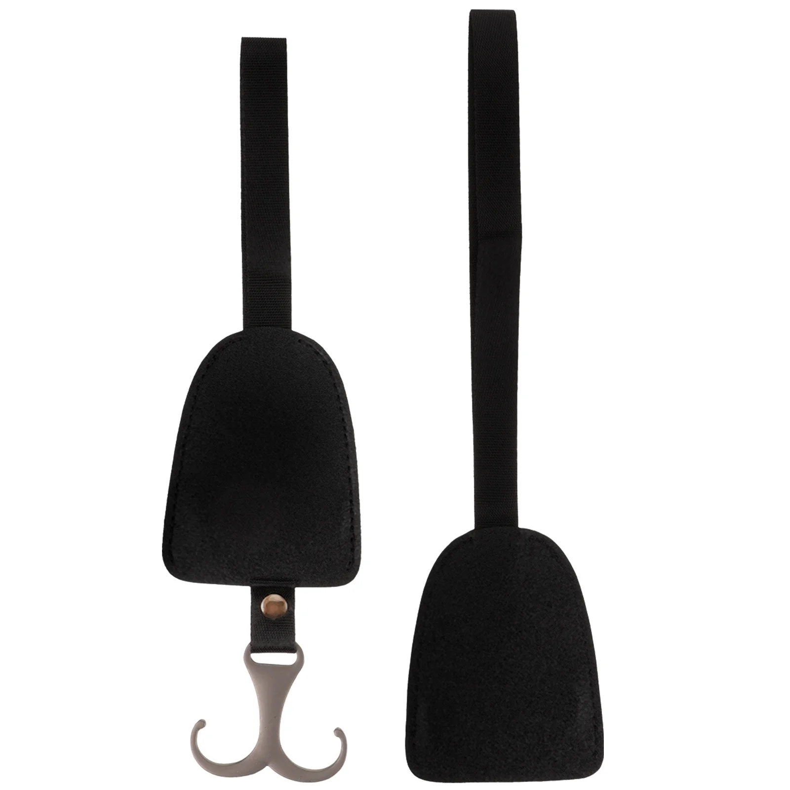 

2Pcs Black Hidden Multi functional Zinc Car Headrest Hook Car Hanger Alloy Auto Headrest Hangers Storage Rear Seat ganizers