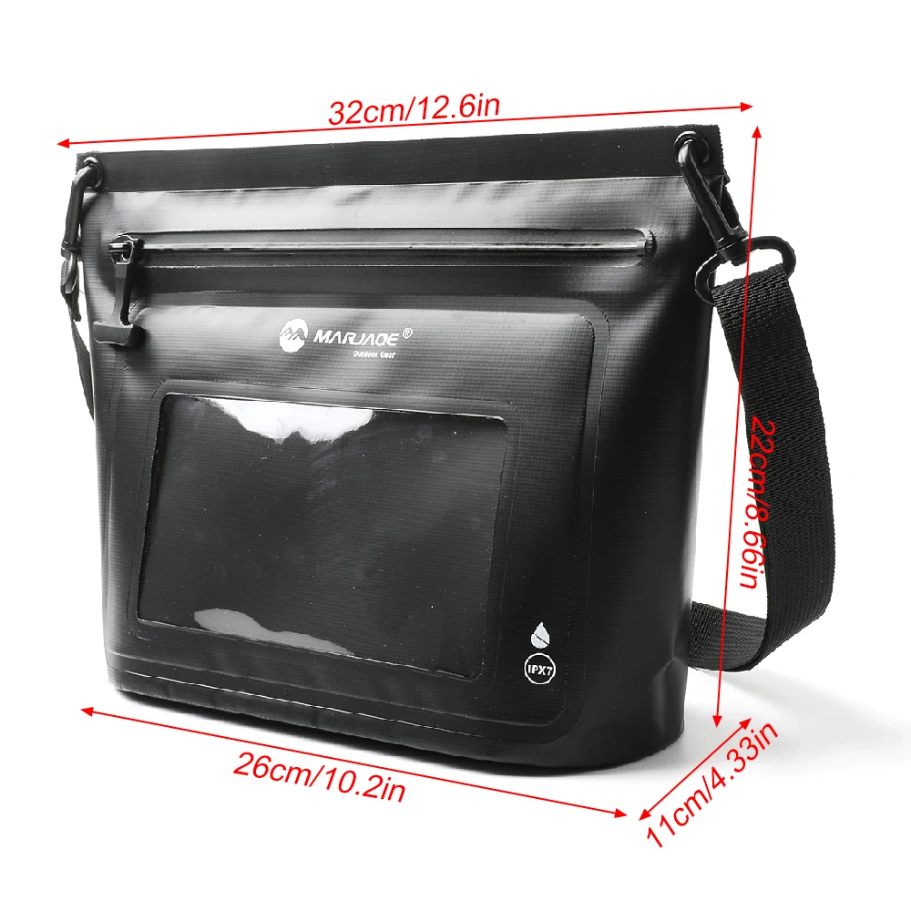 1PCS Waterproof Crossbody Pouch Dry Shoulder Bag Pack Keep Your Key Fob Wallet Phone Dry Perfect For Swim Surf Snorkel