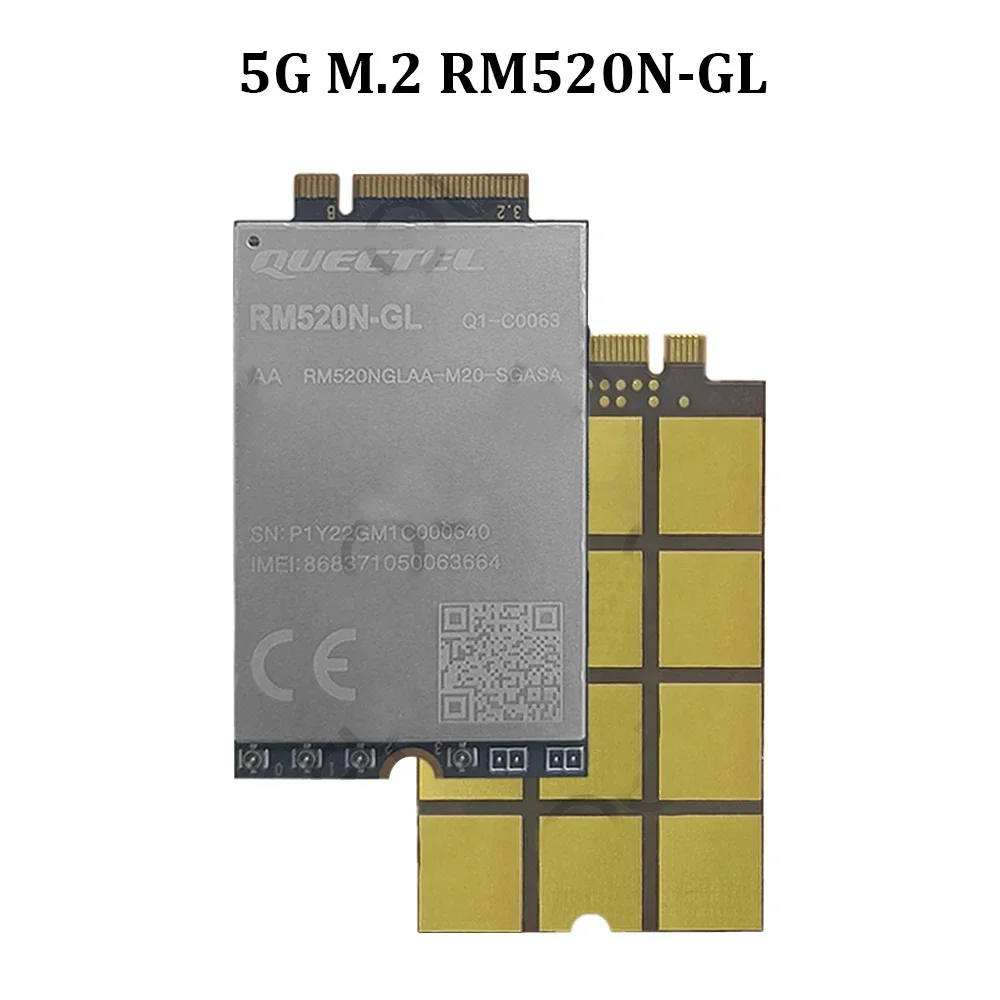 ZBT 5G Module for WIFI Router M.2 Connector GNSS 5G NR Modem Quectel RM520N CAT20 for Europe USA Asia Brand New