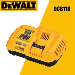 DEWALT Original DCB118 FLEXVOLT 18V 20V Charger Rapid Charge Internal Fan Cooled Lithium Battery Only applicable 220V Charger