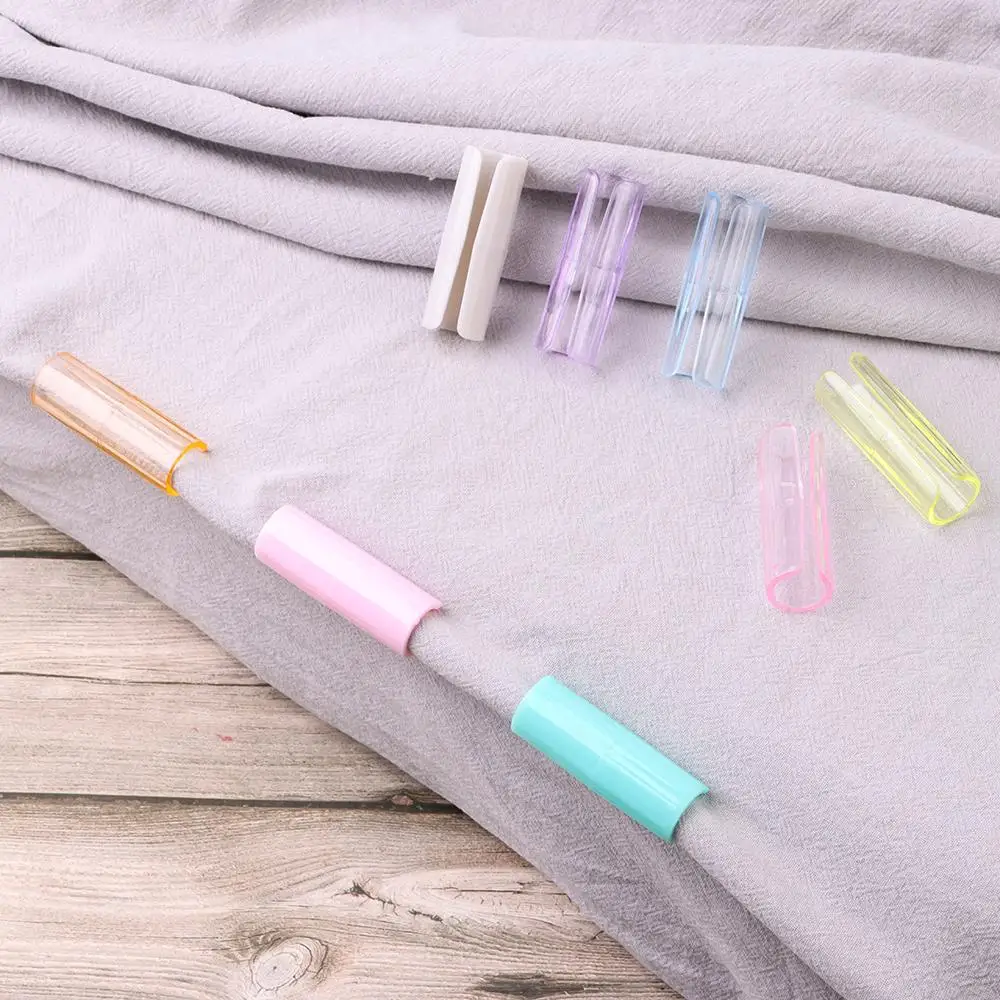 12개 투명 미끄럼 방지 침대 커버 클램프 이불 고정 버클 침대 시트 클립 투명 클립