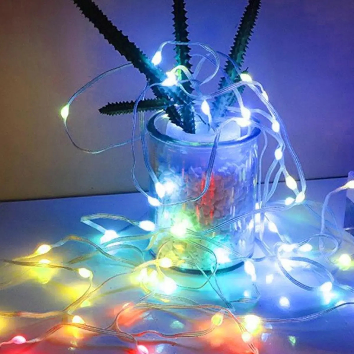 LED Christmas Lights Fairy String Lights APP Control and Remote Control Addressable Curtain Lights Christmas Party Decoration