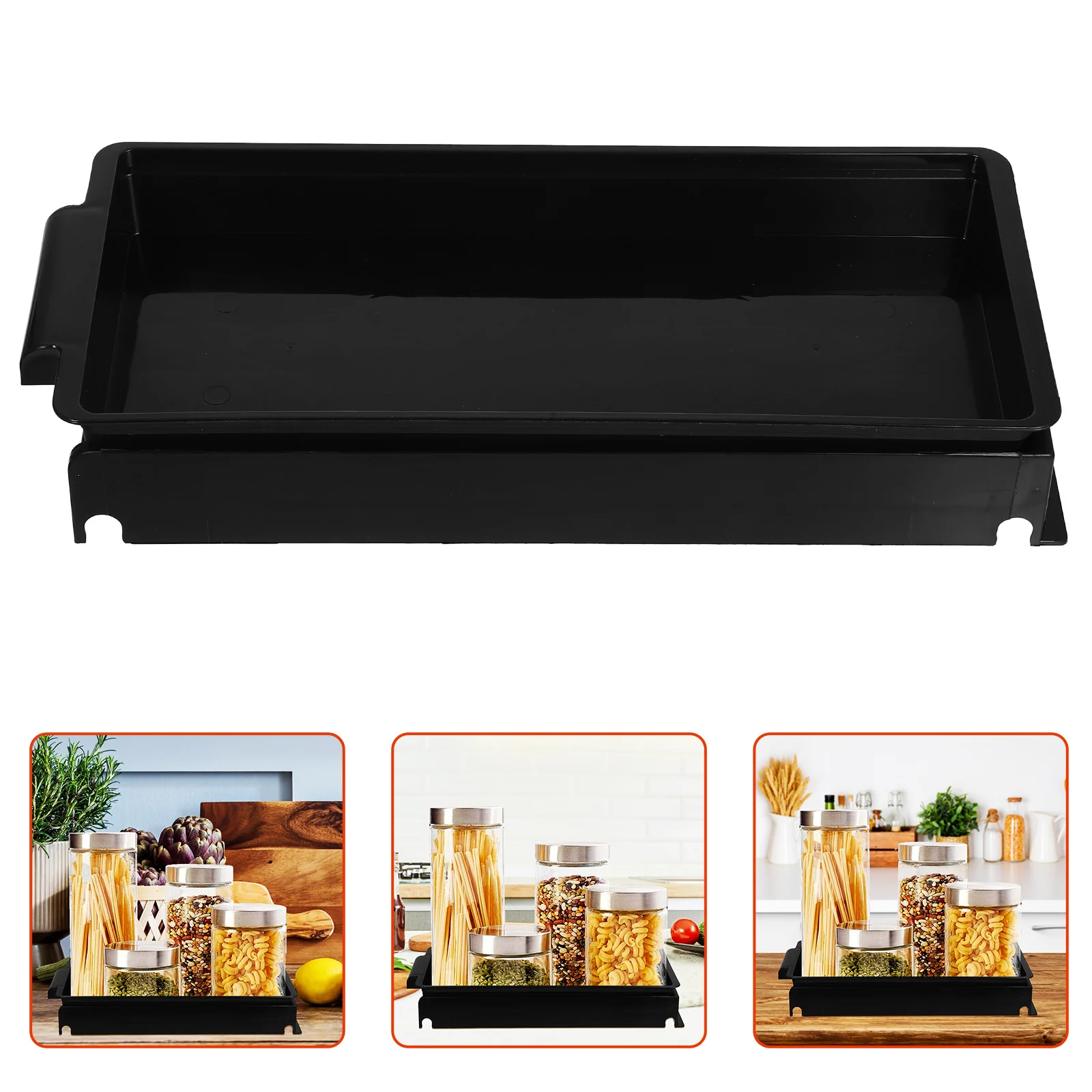 

Cabinet Spice Rack Organizer Pull Out Style Versatile Storage Solution for Kitchen Essentials Neat and Elegant