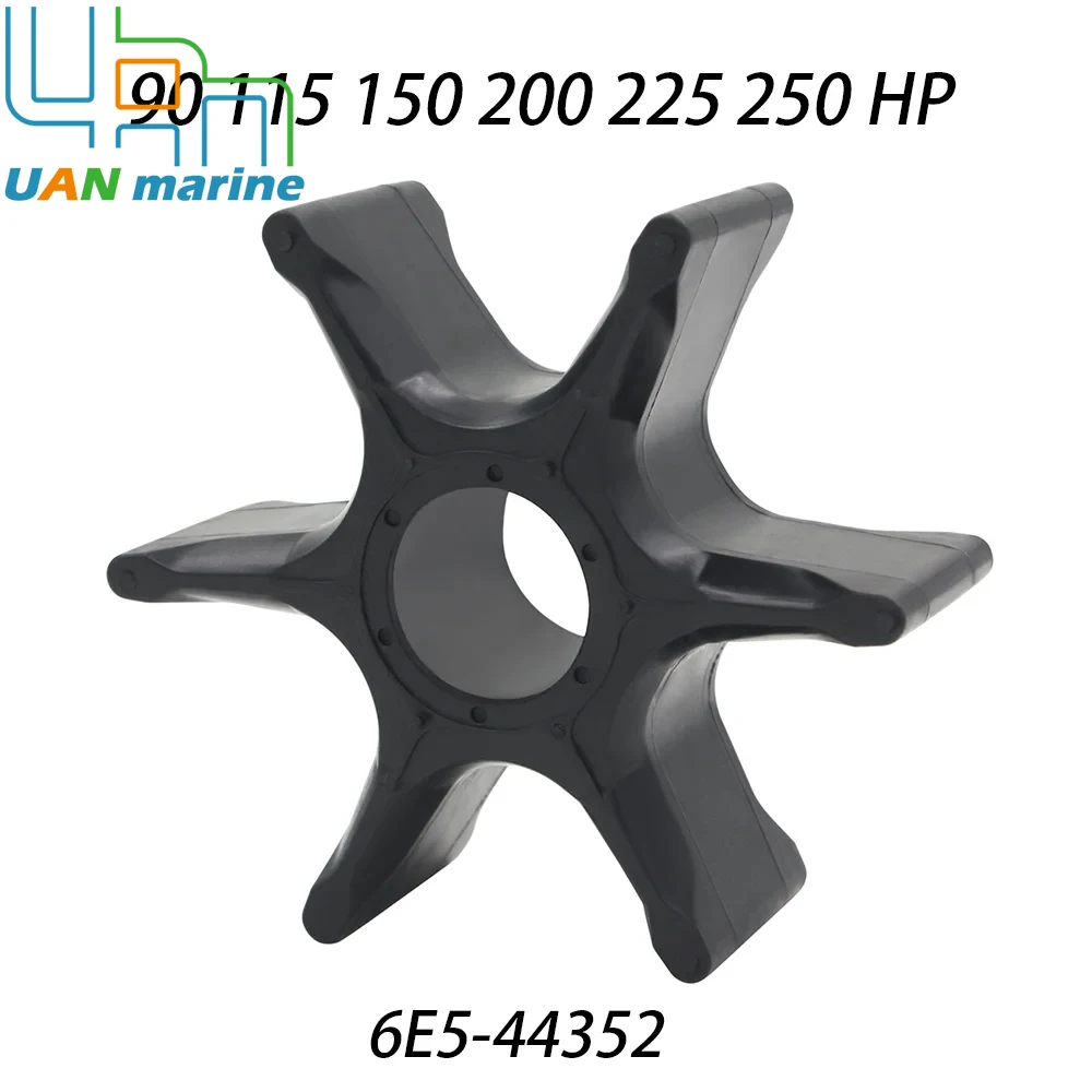 Outboard Water Pump Impeller Fit for Yamaha Marine 90 115 150 200 225 250 300 350 HP 6E5-44352-00 6CE-44352-00 6AW-44352-00