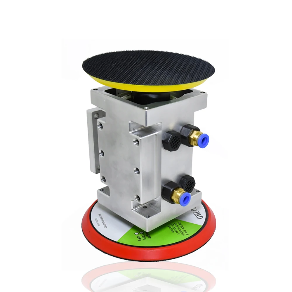 

5-Inch, 6-Inch Double-Head Bidirectional Pneumatic Grinder 12000rpm Sandpaper Polisher for Automated Robots