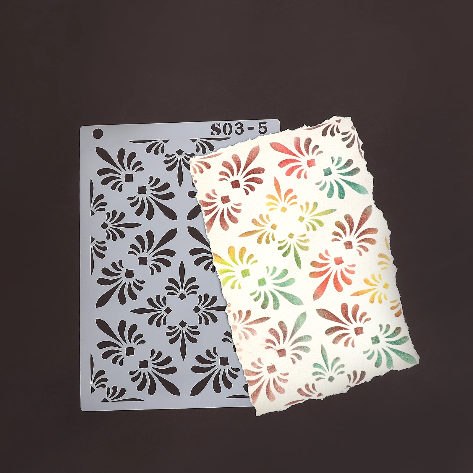 8 قطعة/المجموعة خمر ليوبارد الأفعى طباعة نمط قالب جوفاء ختم الإبداعية DIY غير المرغوب فيه مجلة المواد كلية القرطاسية