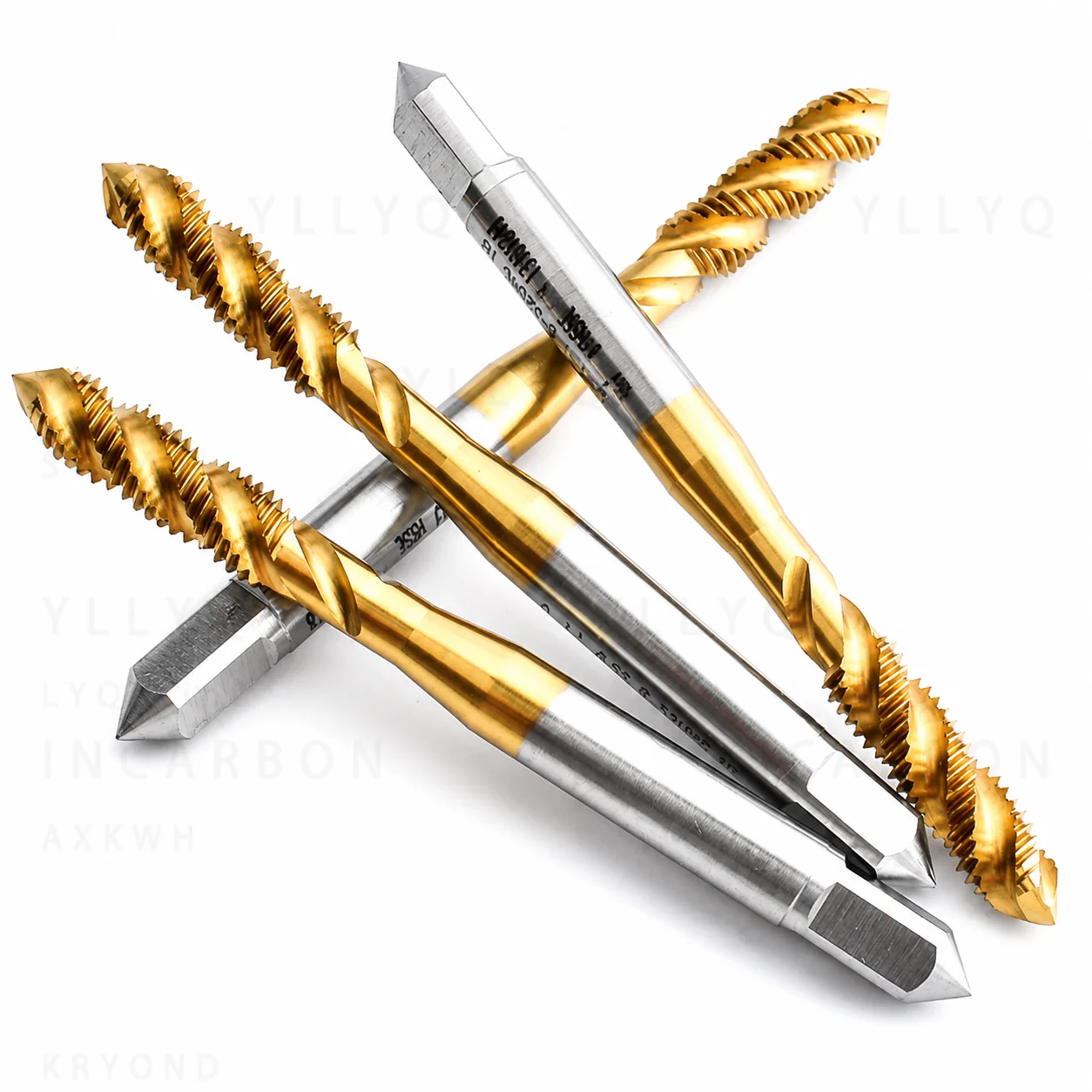 1PCS HSSE-M35 JIS STI Spiral Flute Tap UNC/UNF 2-56/4-40/6-32/10-24/1/4/10-32 Machine Thread Tapping Tool