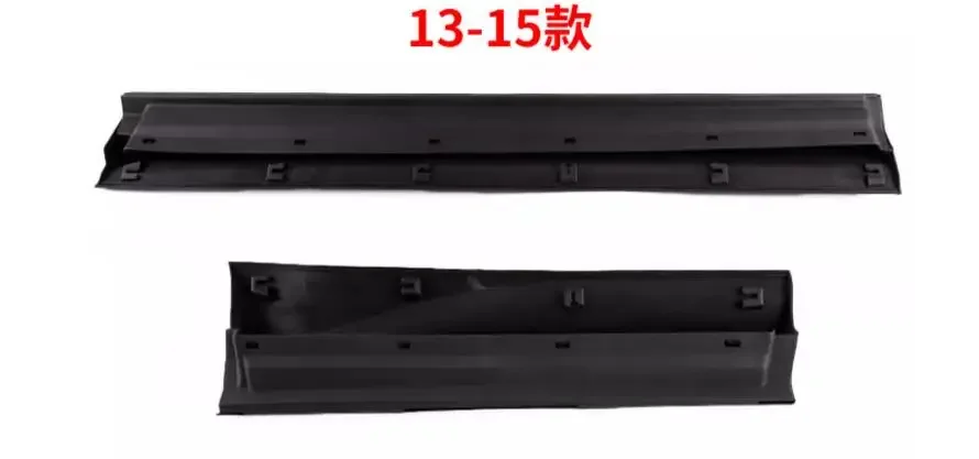 2013 2014 2015 for Toyota RAV4 Rear Bumper Sill Protector plated body side molding body side moldings side door decoration