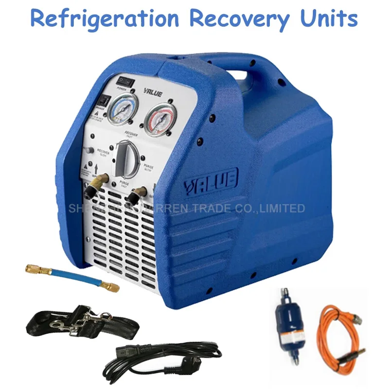 High Reliable Refrigeration Recovery Machine VRR12L Air Conditioner Refrigerant Recovery Machine AC 220V