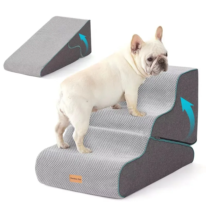 Pet Supplies 2-in-1 Dog Ramps and Stairs | Joint Protection for Small and Premium Pets